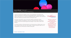 Desktop Screenshot of progressive-wirtschaft.org